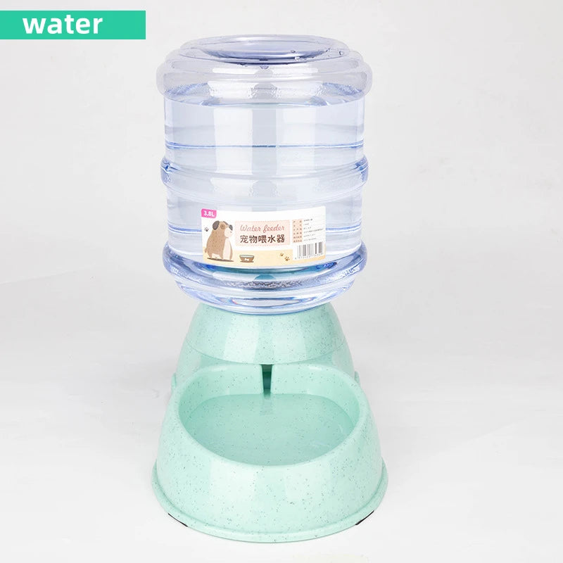 Large Capacity Automatic Pet Feeder β Food & Water Bowl Set for Cats and Small Dogs