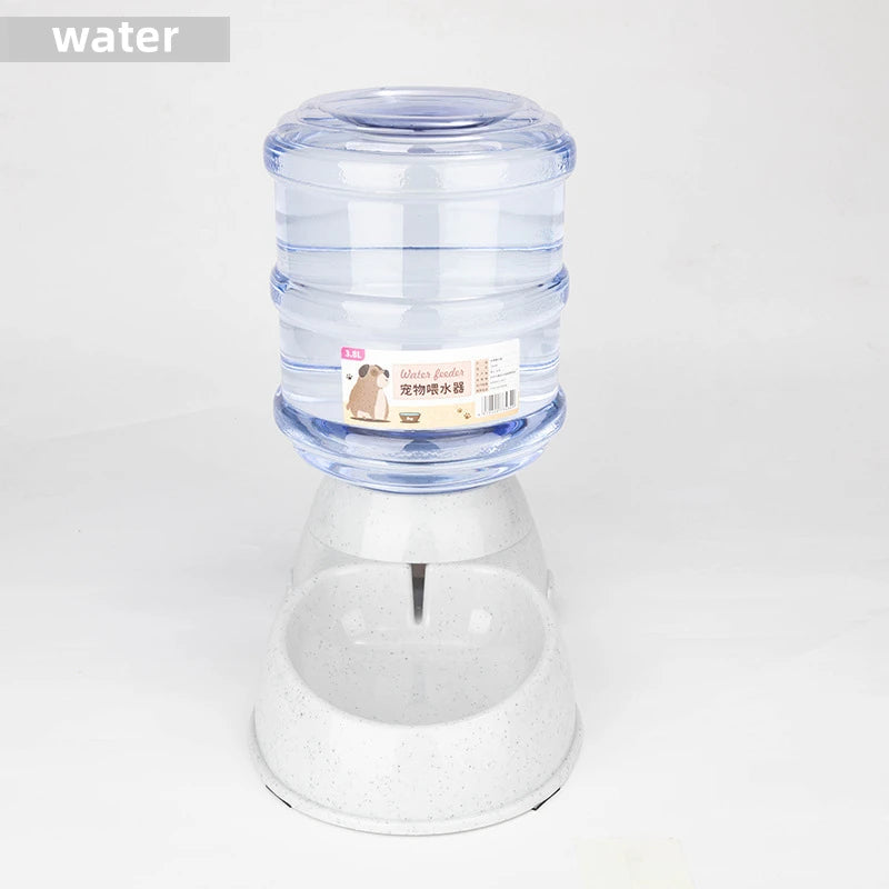 Large Capacity Automatic Pet Feeder β Food & Water Bowl Set for Cats and Small Dogs