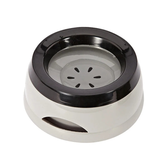 No-Spill Floating Water Bowl – Splash-Proof Drinking Feeder for Dogs & Cats (750ml)