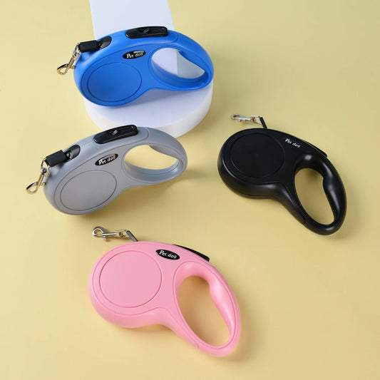 Automatic Retractable Dog Leash – Extendable Lead for Small & Medium Pets