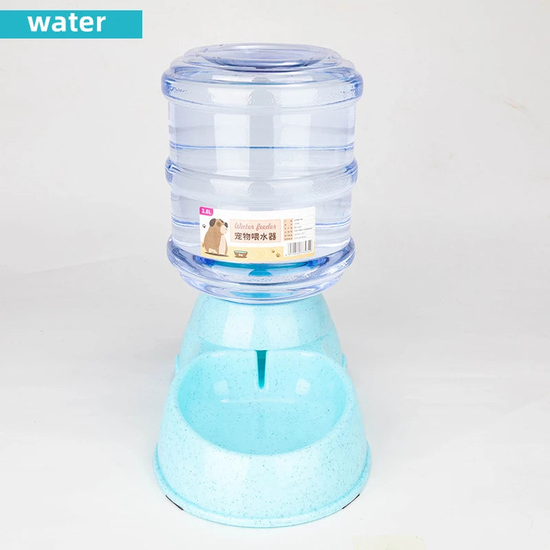 Large Capacity Automatic Pet Feeder – Food & Water Bowl Set for Cats and Small Dogs